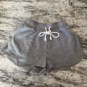 Small grey shorts with pockets